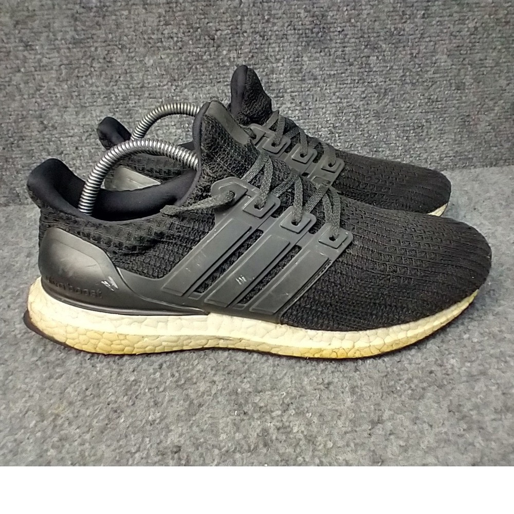 Adidas Ultraboost 4.0 Core Black Mens Running Shoes BB6149 Sneakers Size 9